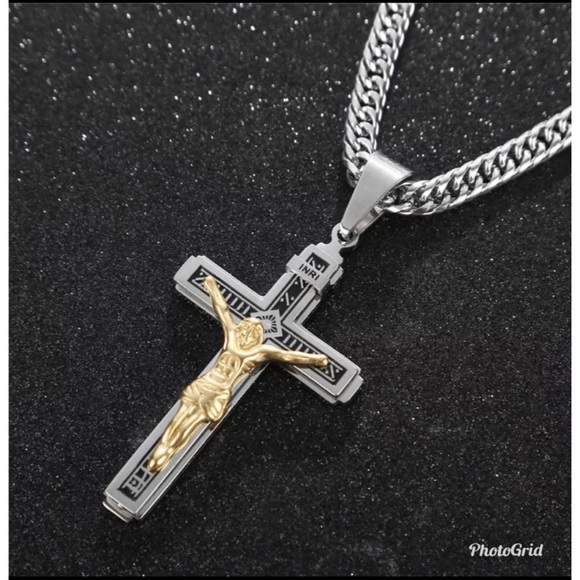 High Quality Stainless Steel Pendant cross - Picture 3 of 9